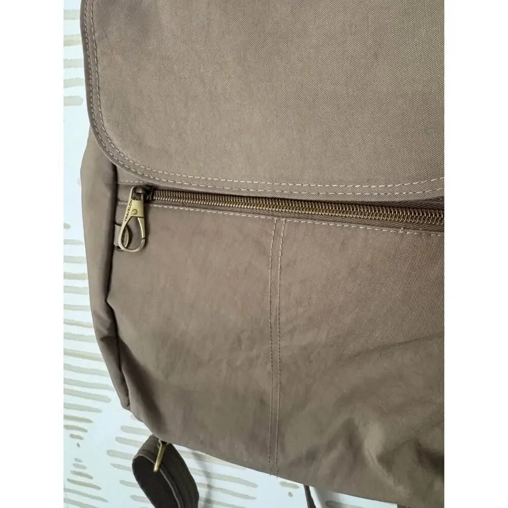 Travelon Anti-Theft Signature Slim Backpack - Smoke